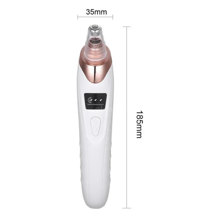 Face Vacuum Blackhead Remover Pore Cleaner | Electric Deep Cleansing Tool for Nose & Face
