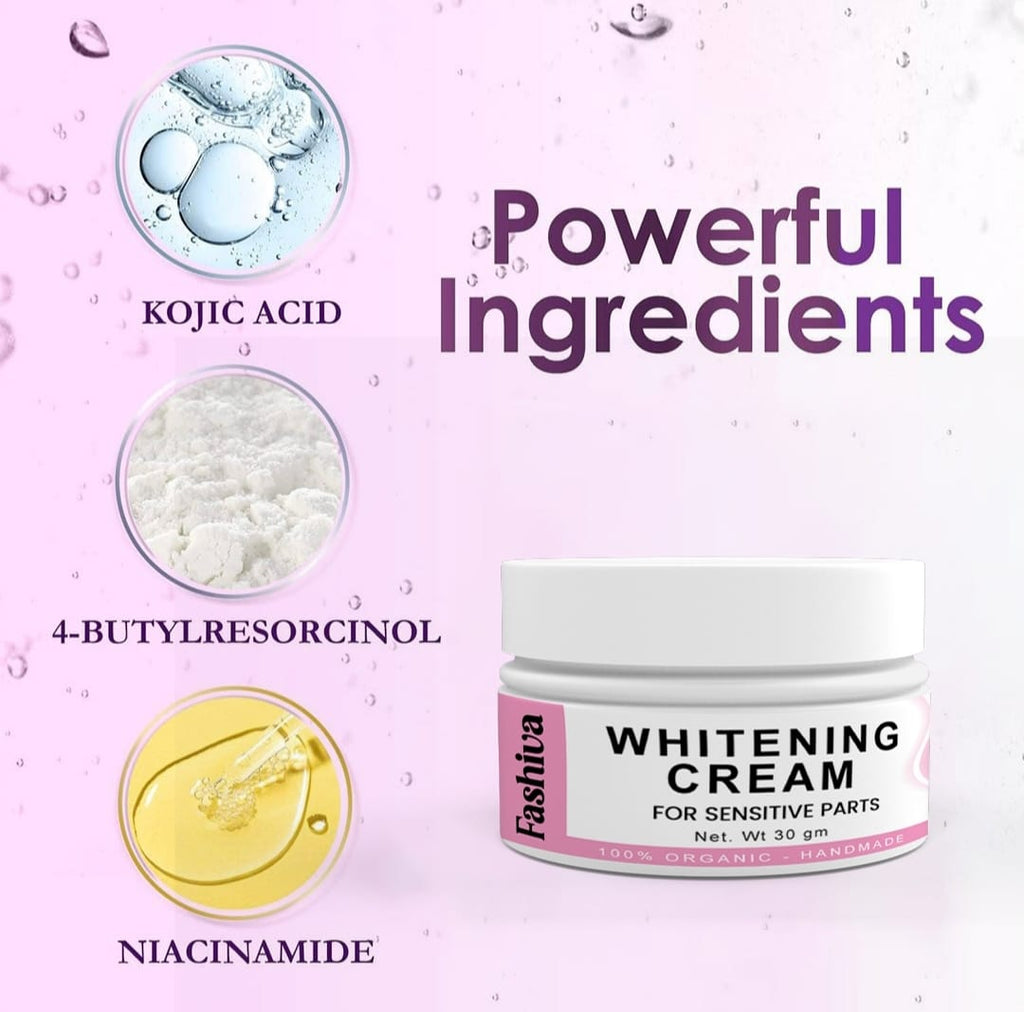 Whitening Cream for Women – Skin Brightening Face & Body Moisturizer with Natural Extracts, Even Tone Formula, Dark Spot Remover