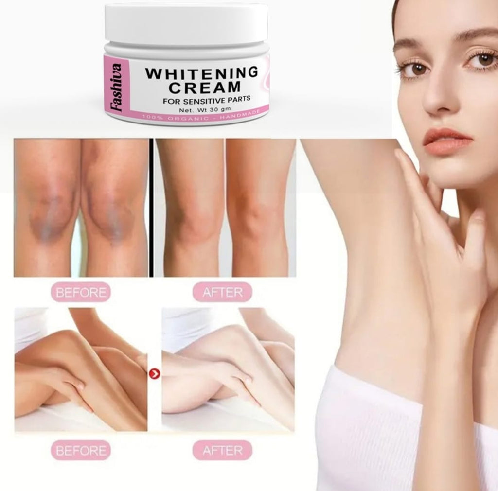 Whitening Cream for Women – Skin Brightening Face & Body Moisturizer with Natural Extracts, Even Tone Formula, Dark Spot Remover