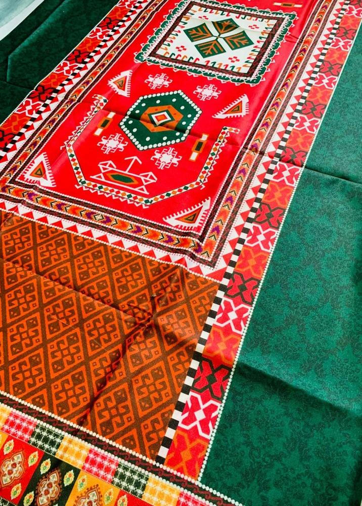 Swiss Lawn: 1 Pc Women's Unstitched Swiss Lawn Printed Shirt