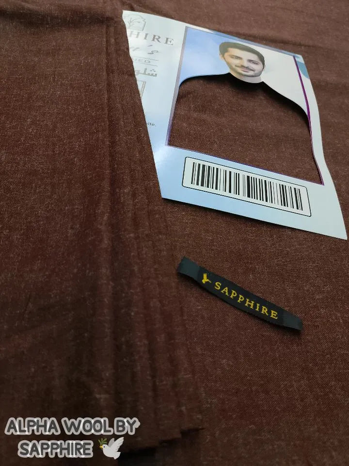 Wool Premium: Men’s Unstitched Wool Plain Suit