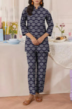 Khaddar: 2 Pcs Women's Unstitched Printed Suit