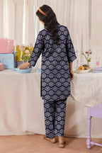 Khaddar: 2 Pcs Women's Unstitched Printed Suit