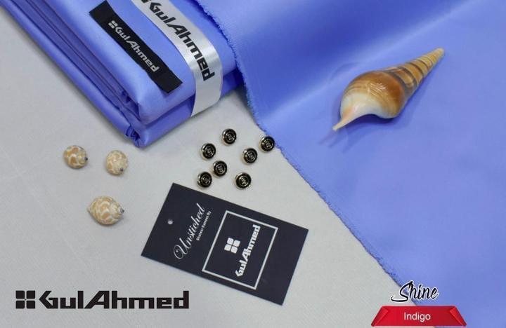 Men's Unstitched Silk Plain Suit | Gul Ahmed