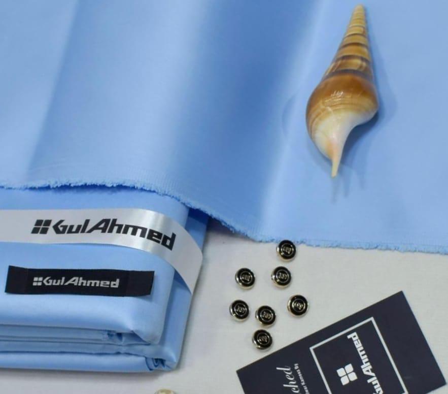 Men's Unstitched Silk Plain Suit | Gul Ahmed