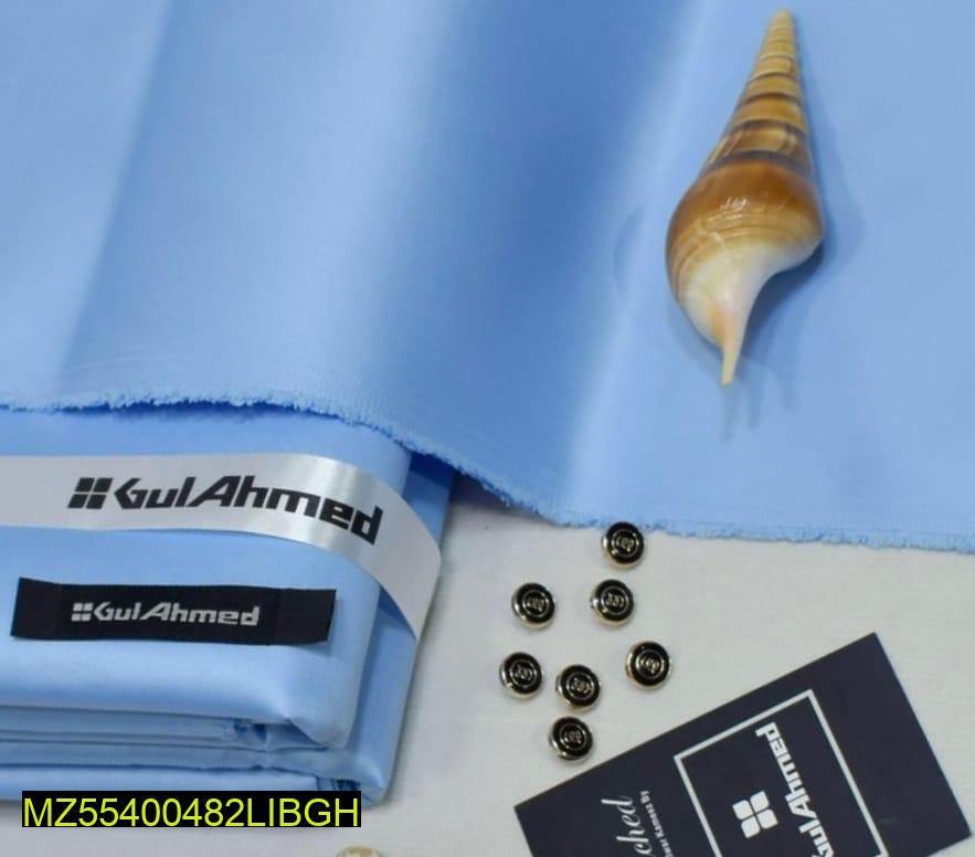 Men's Unstitched Silk Plain Suit | Gul Ahmed