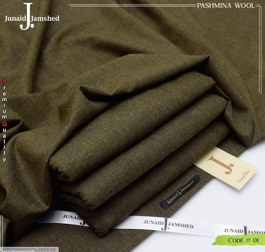 Wool: Men’s Unstitched Wool Plain Suit