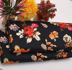 Polo Cotton: 2 Pcs Women's Unstitched Printed Suit