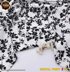 Polo Cotton: 2 Pcs Women's Unstitched Printed Suit winter collection
